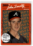 1989 Star Burlington Braves Johnny Cuevas