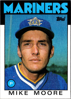 1986 Topps Mike Moore #646
