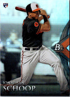 2014 Bowman Platinum Jonathan Schoop #92 Rookie