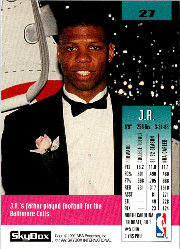 1992 SkyBox J.R. Reid