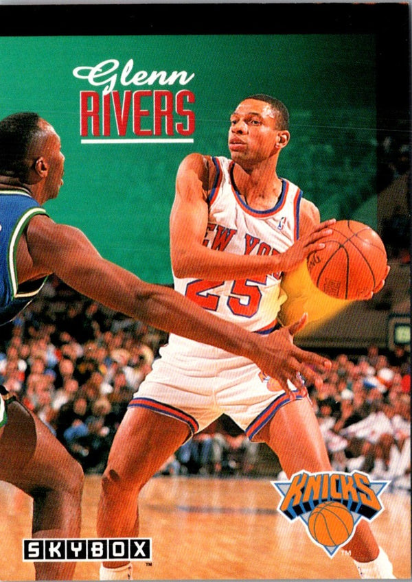 1992 SkyBox Glenn Rivers #377