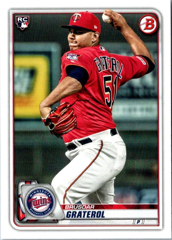 2020 Bowman Brusdar Graterol #89 Rookie