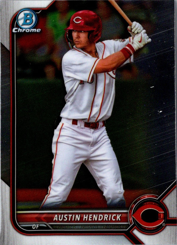 2022 Bowman Draft Baseball Chrome Austin Hendrick #BDC-61 Rookie