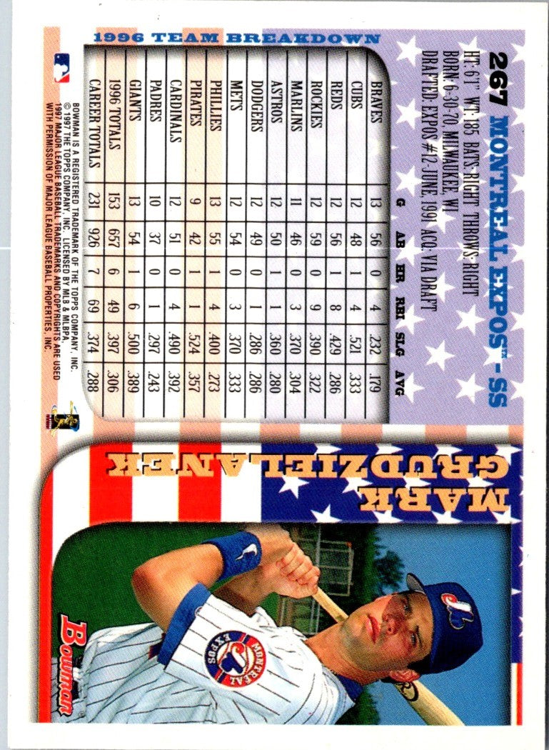 1997 Bowman International Mark Grudzielanek