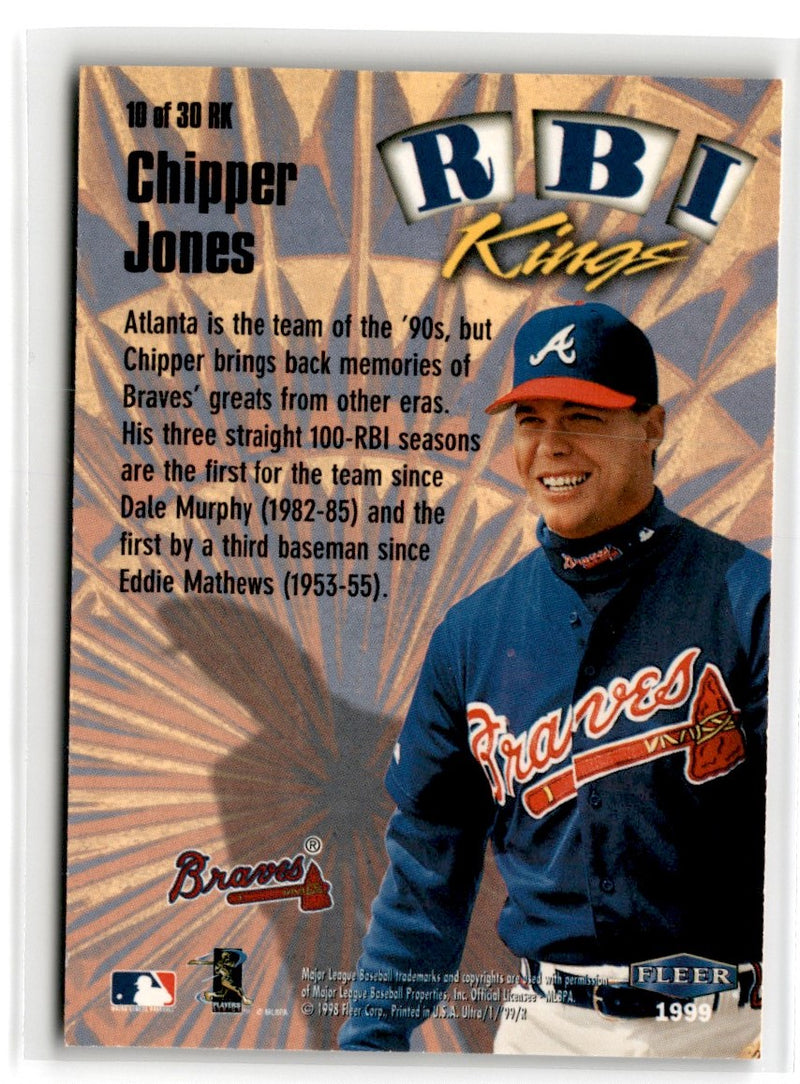 1999 Fleer Brilliants Chipper Jones