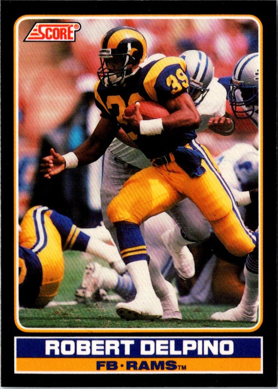 1990 Score Young Superstars Robert Delpino #40