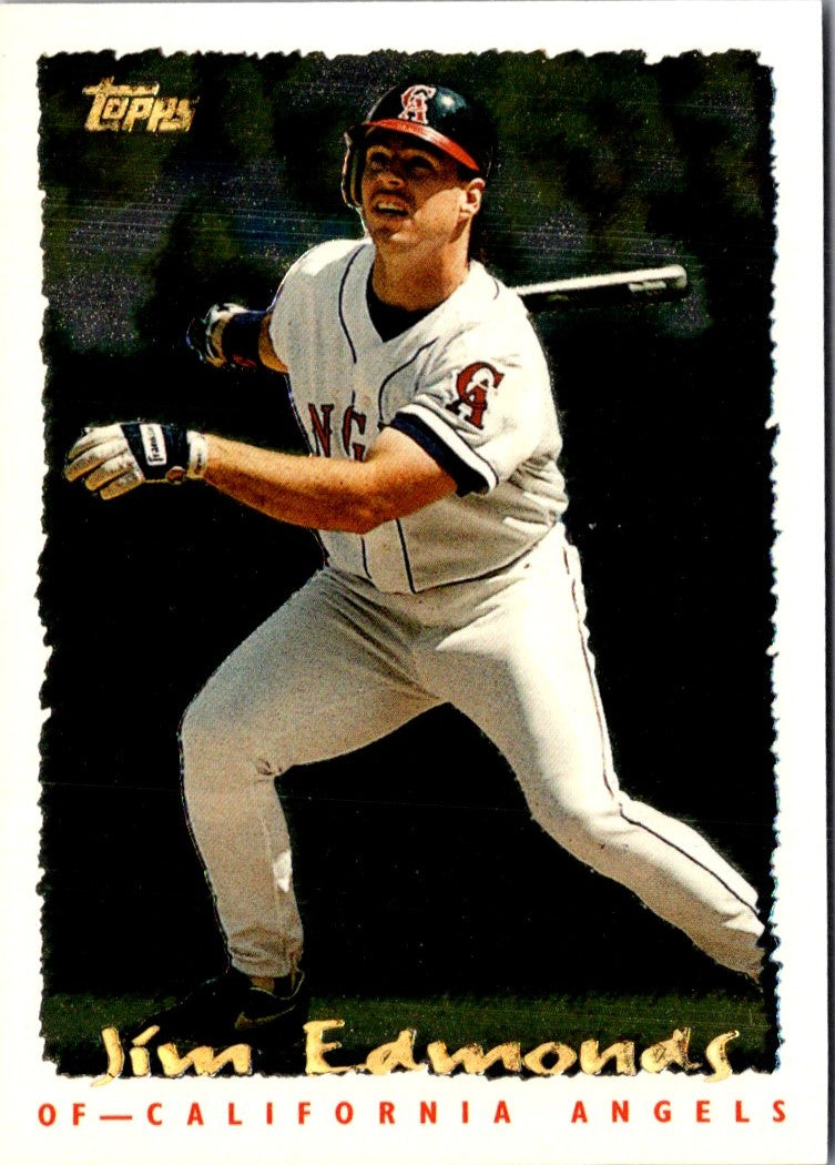 1995 Topps CyberStats (Spectralight) Jim Edmonds