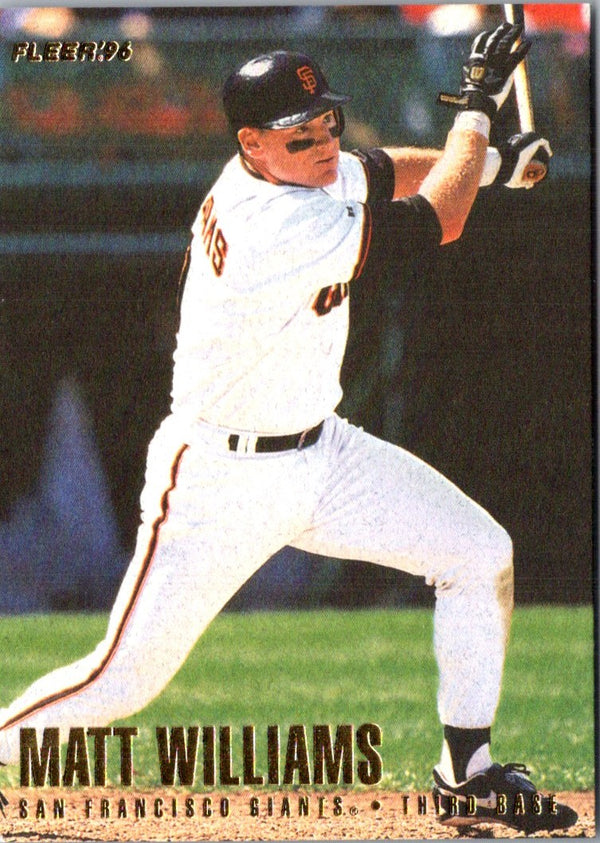 1996 Fleer Matt Williams #600