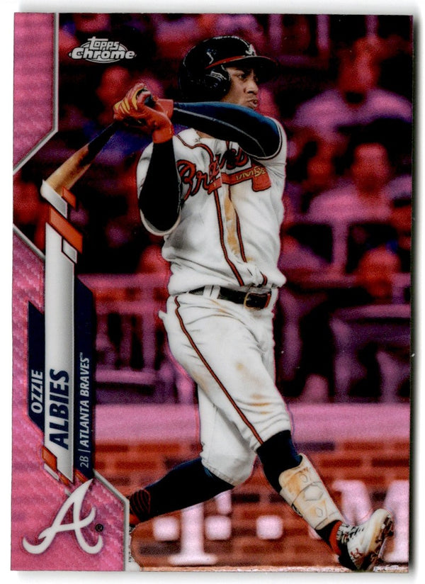 2020 Topps Chrome Ozzie Albies #62