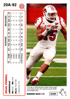 2011 Upper Deck Bilal Powell #20A-92