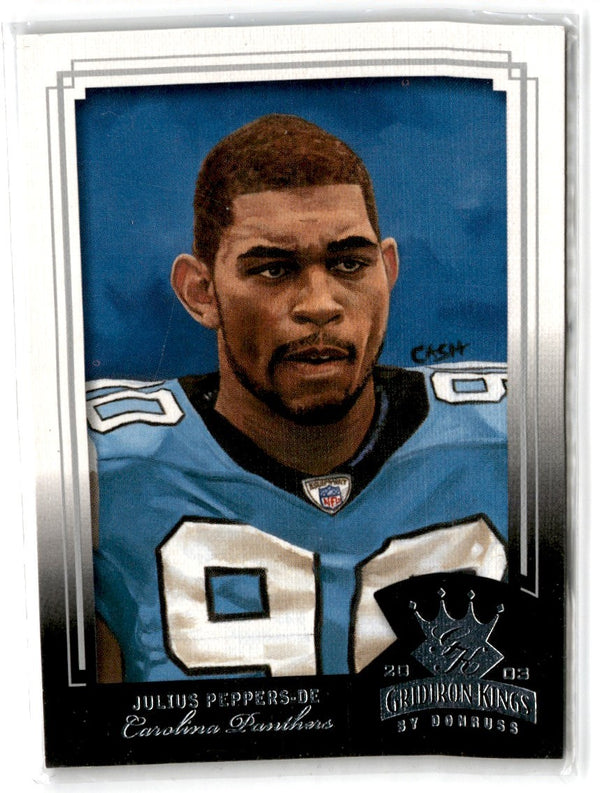 2003 Donruss Gridiron Kings Julius Peppers #13