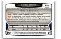 2013 Bowman Chrome Prospects Blue Wave Gabriel Encinas #BCP81