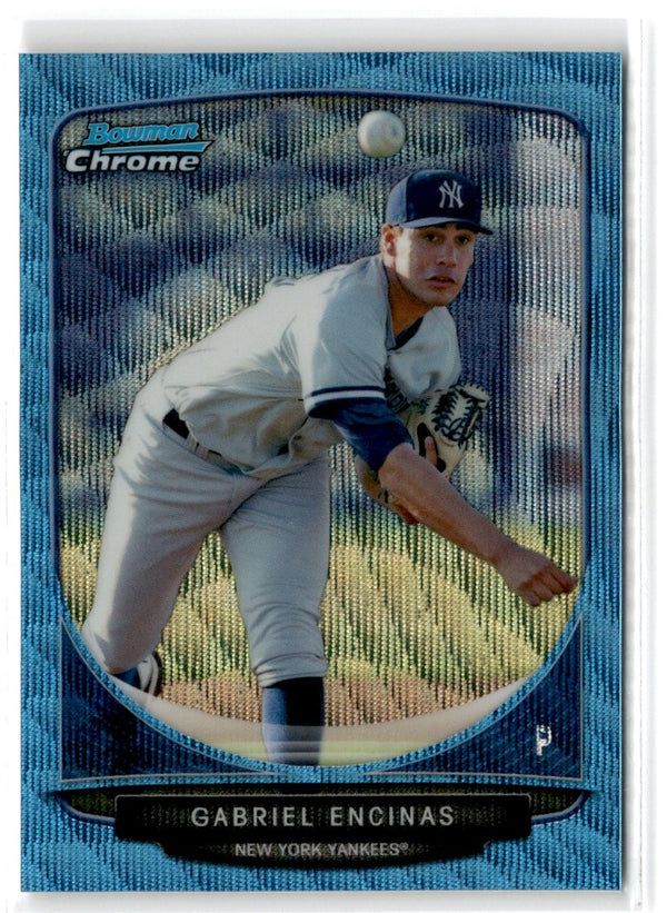 2013 Bowman Chrome Prospects Blue Wave Gabriel Encinas #BCP81