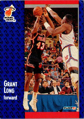 1991 Fleer Grant Long #109