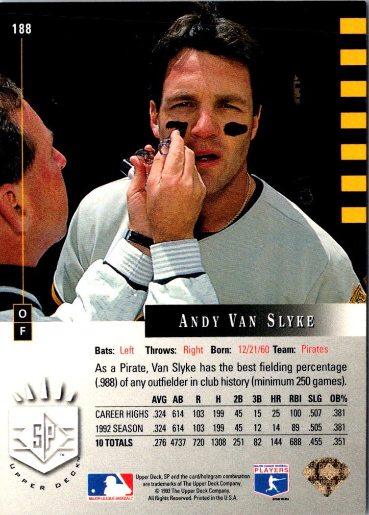 1993 SP Andy Van Slyke