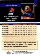 2003 Fleer Patchworks Shawn Marion