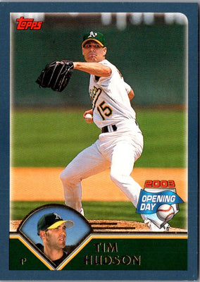 2003 Topps Opening Day Tim Hudson #21