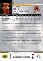 2007 Upper Deck First Edition Monta Ellis #30
