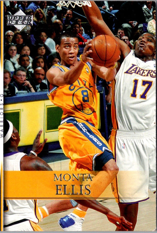 2007 Upper Deck First Edition Monta Ellis #30