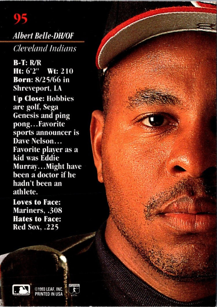 1993 Studio Albert Belle