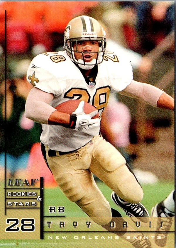 1998 Leaf Rookies & Stars Troy Davis #110