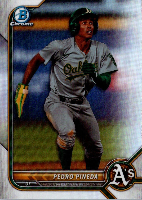 2022 Bowman Draft Baseball Chrome Pedro Pineda #BDC-181 Rookie