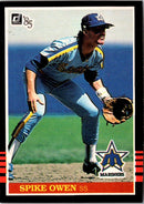 1985 Donruss Spike Owen