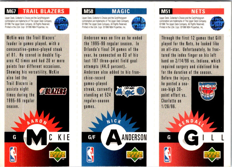 1996 Upper Deck Trail Blazers