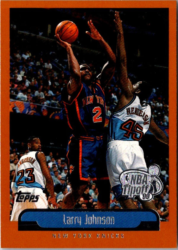 1999 Topps Tipoff Larry Johnson #15