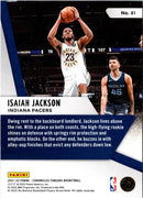 2021 Panini Chronicles Isaiah Jackson