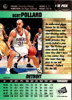 1997 Press Pass Double Threat Scot Pollard #19