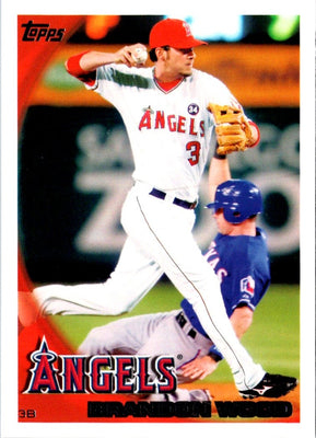 2010 Topps Brandon Wood #527