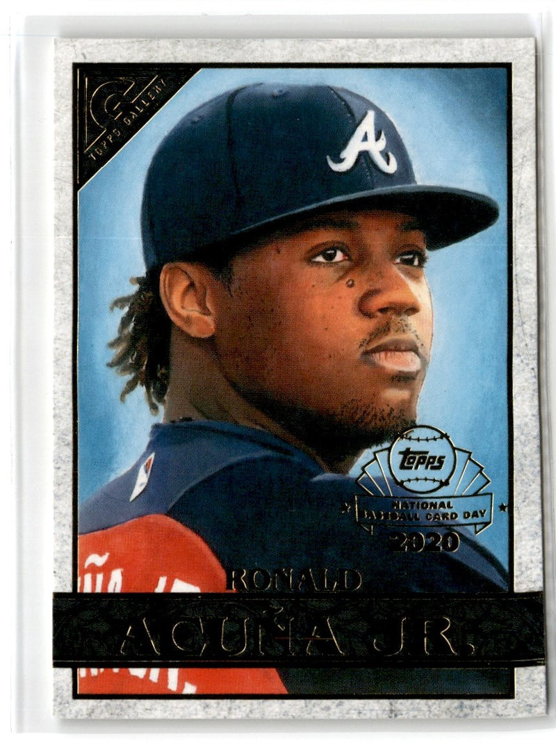 2020 Topps Chrome Gallery NBCD Preview Ronald AcuÃ±a Jr.