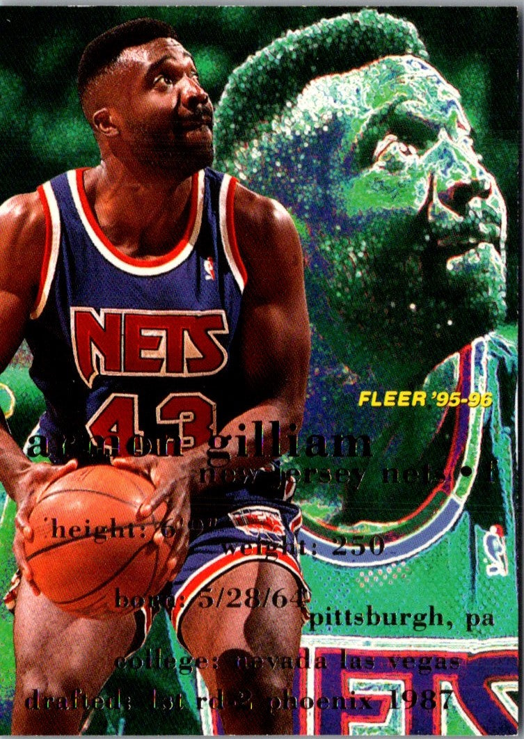 1995 Fleer Armon Gilliam