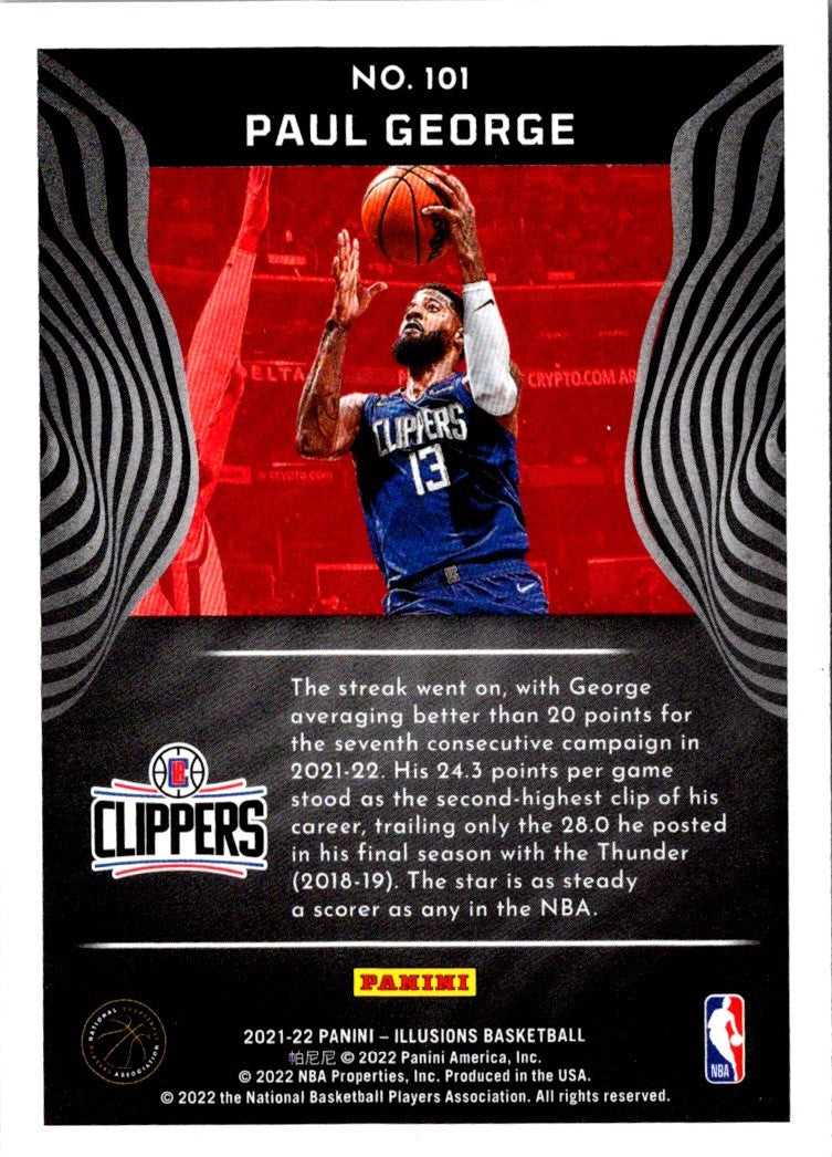 2022 Panini Paul George