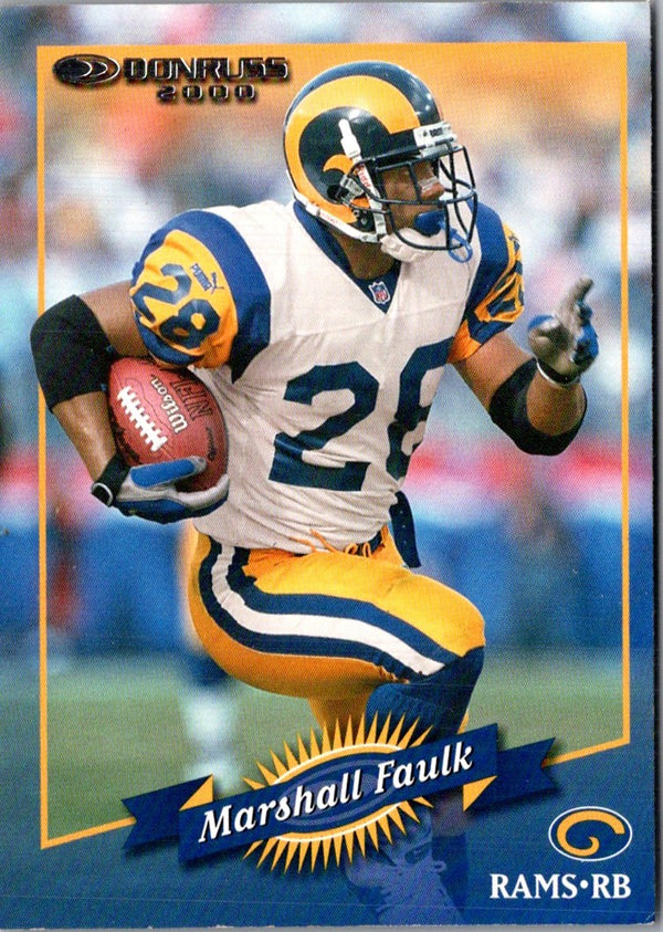 2000 Donruss Marshall Faulk #126