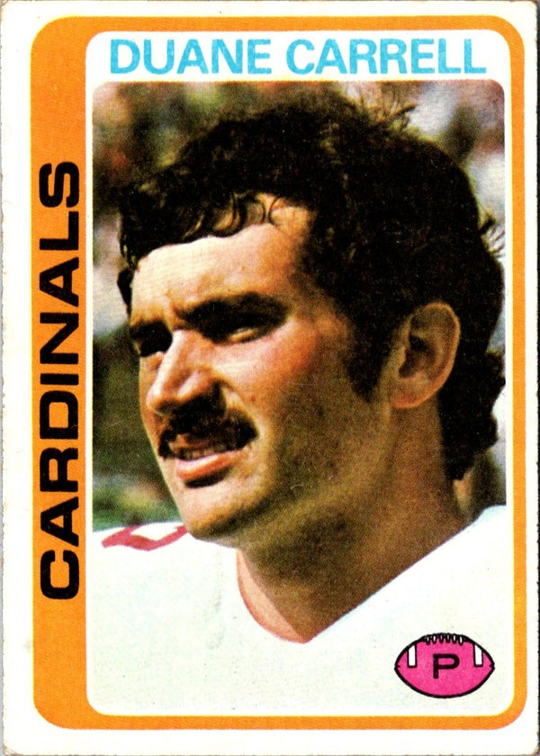 1978 Topps Duane Carrell #324