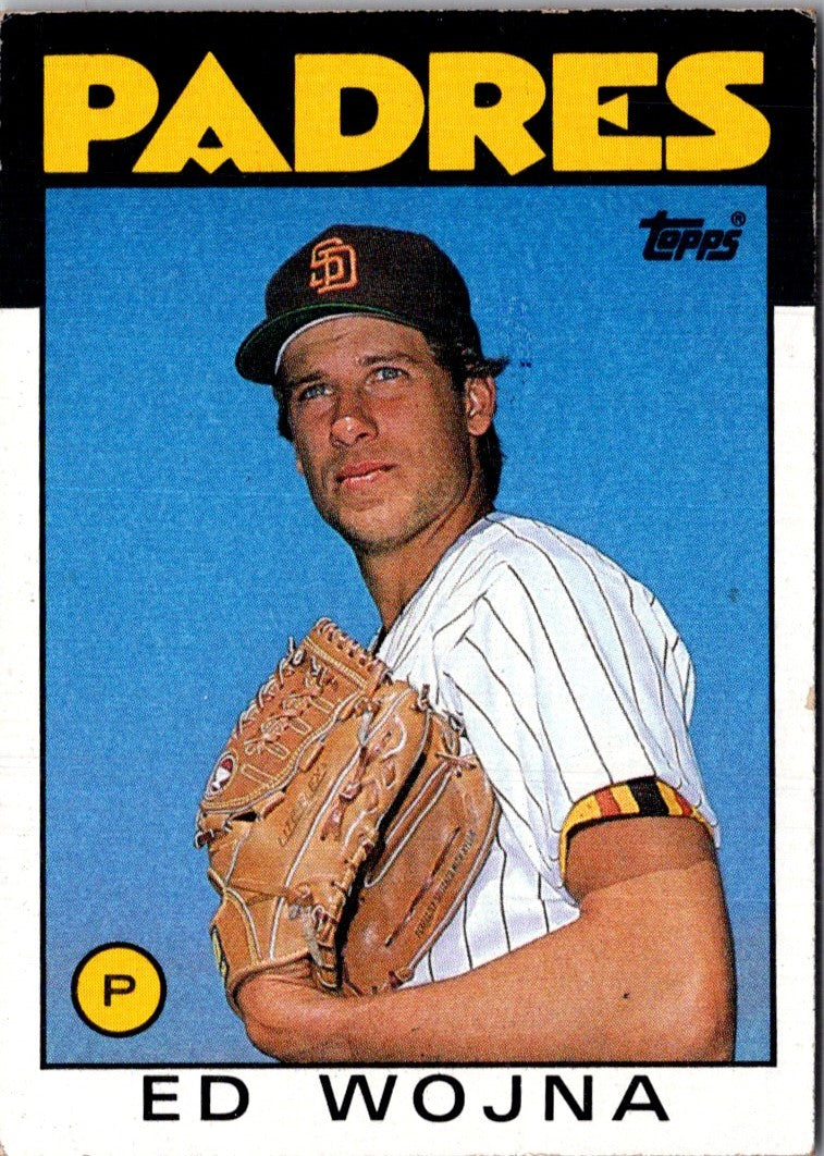 1986 Topps Ed Wojna