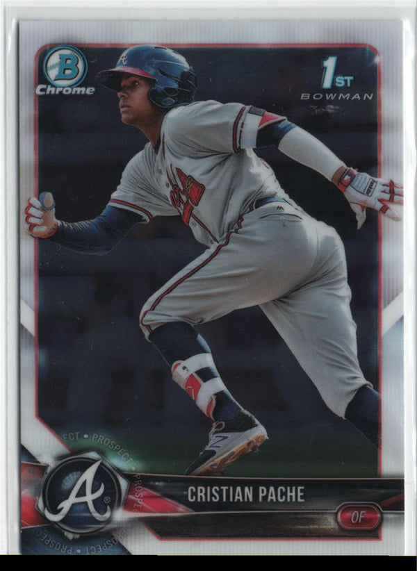 2017 Bowman Draft Chrome Cristian Pache #BDC-40