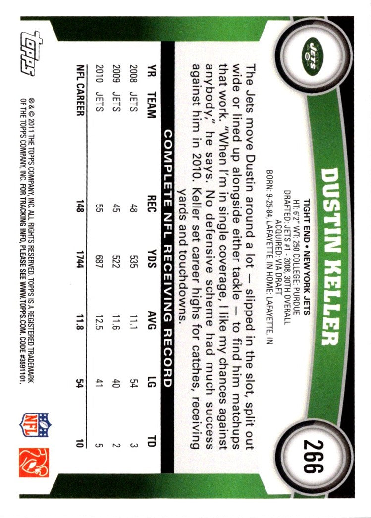 2011 Topps Dustin Keller