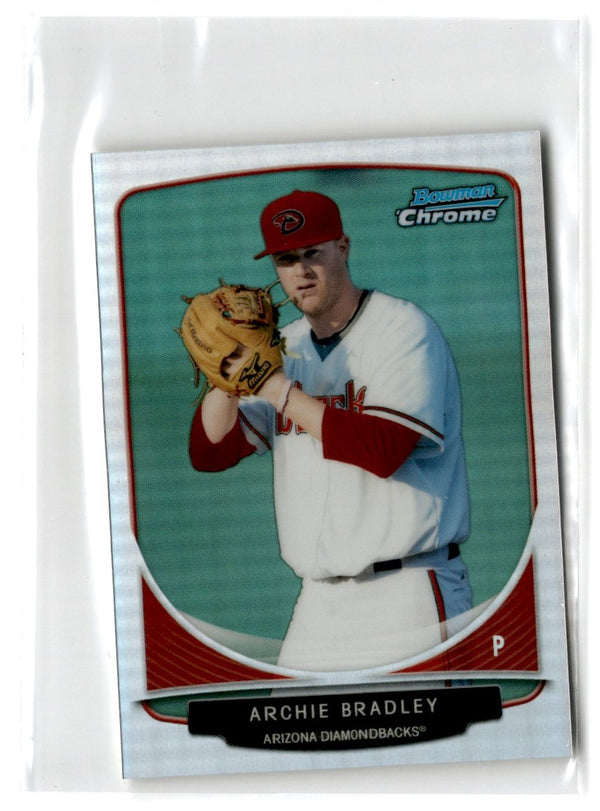 2012 Bowman Chrome Mini Trevor Bauer/Gerrit Cole/Danny Hultzen/Archie Bradley/Taylor Jungmann/Dylan Bundy #HBC1