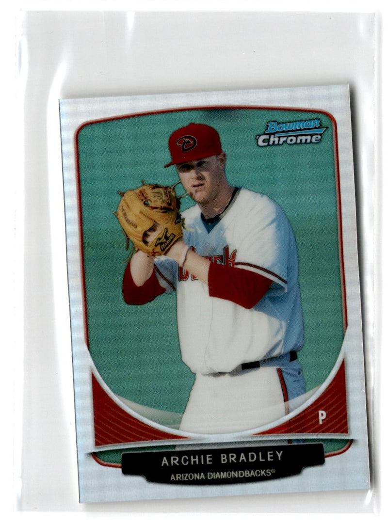 2012 Bowman Chrome Mini Trevor Bauer/Gerrit Cole/Danny Hultzen/Archie Bradley/Taylor Jungmann/Dylan Bundy