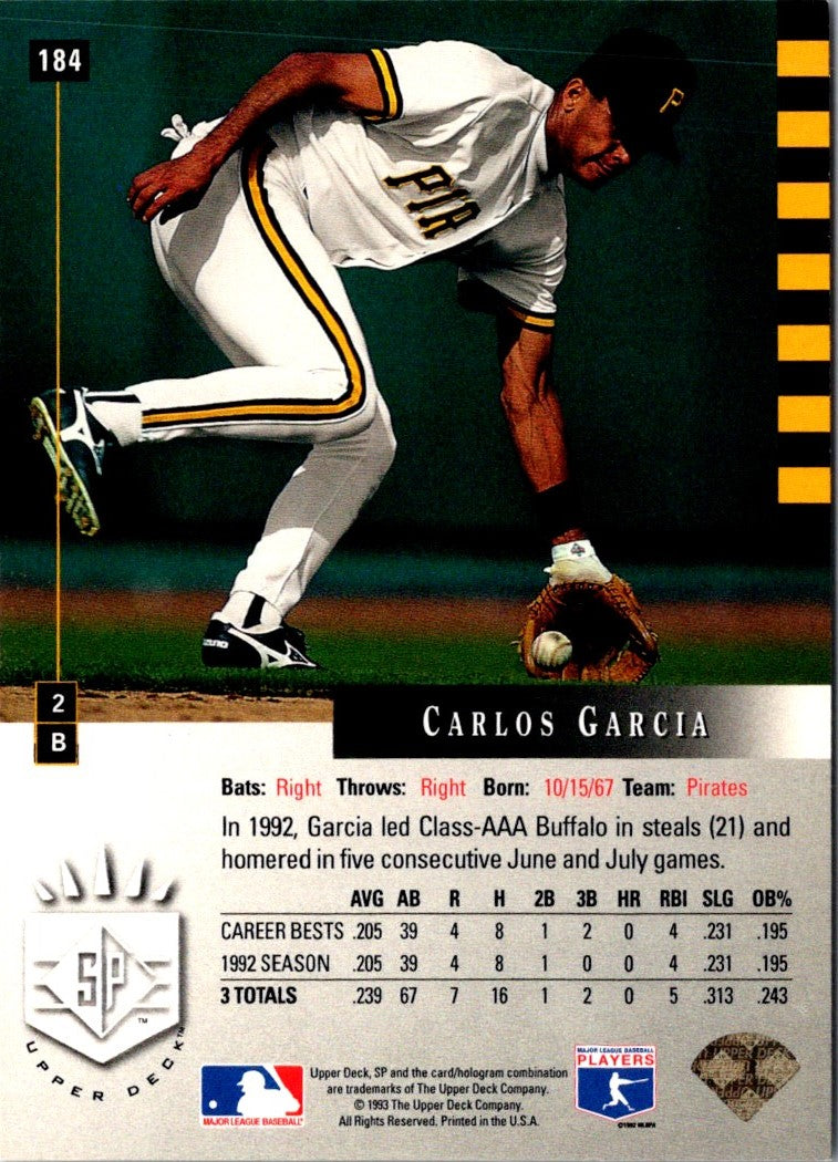 1993 SP Carlos Garcia