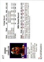 1991 Hoops Cedric Ceballos #417