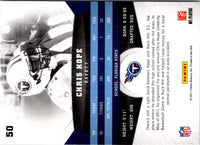 2011 Panini Gridiron Gear Chris Hope #50