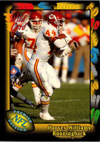 1991 Wild Card Harvey Williams #23 Rookie