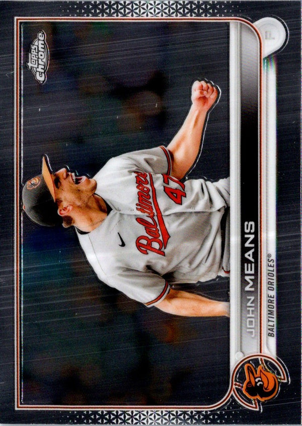 2022 Topps Chrome John Means #176