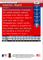 2004 Donruss Press Proofs Red Marlon Byrd #327
