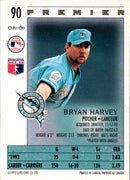 1993 O-Pee-Chee Premier Bryan Harvey