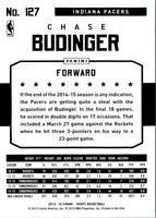 2015 Hoops Red Back Chase Budinger #127